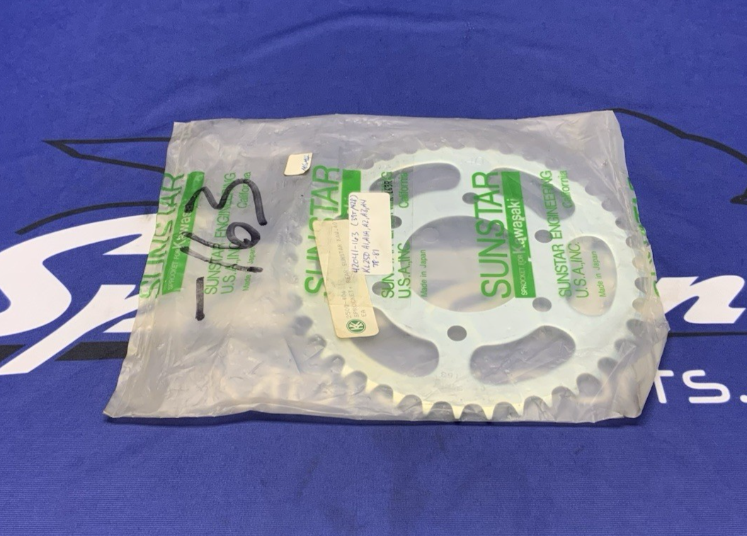 Sunstar Rear Wheel Drive Sprocket Kawasaki KL250 1978-1979 42041-163