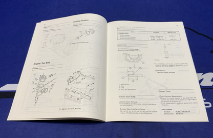 Kawasaki KX500 Service Manual 1990-1991 OEM 99924-1132-52