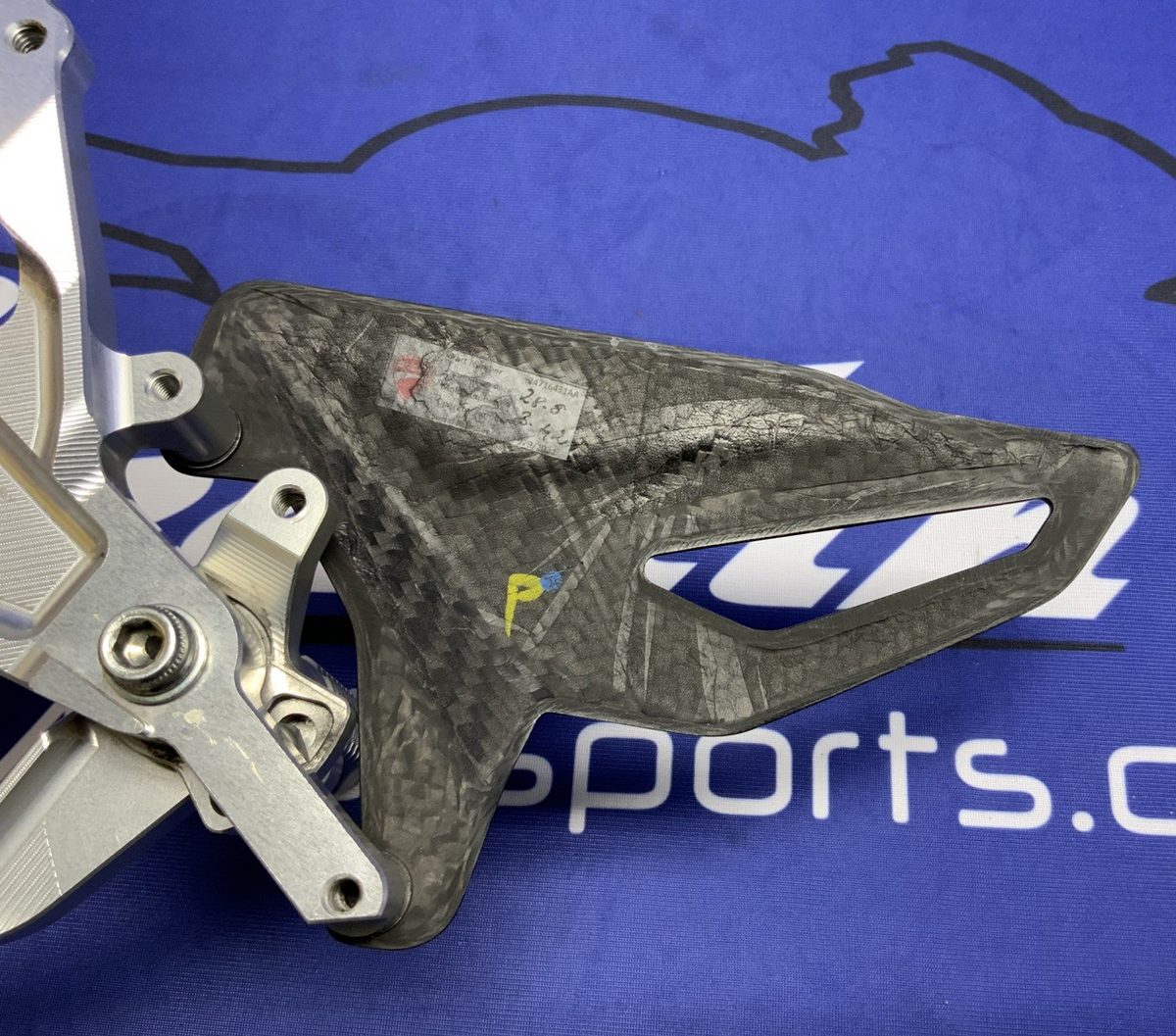 Ducati Brake Lever Assembly W/ Pegs Panigale V4 2025-2026 OEM 96211131BA