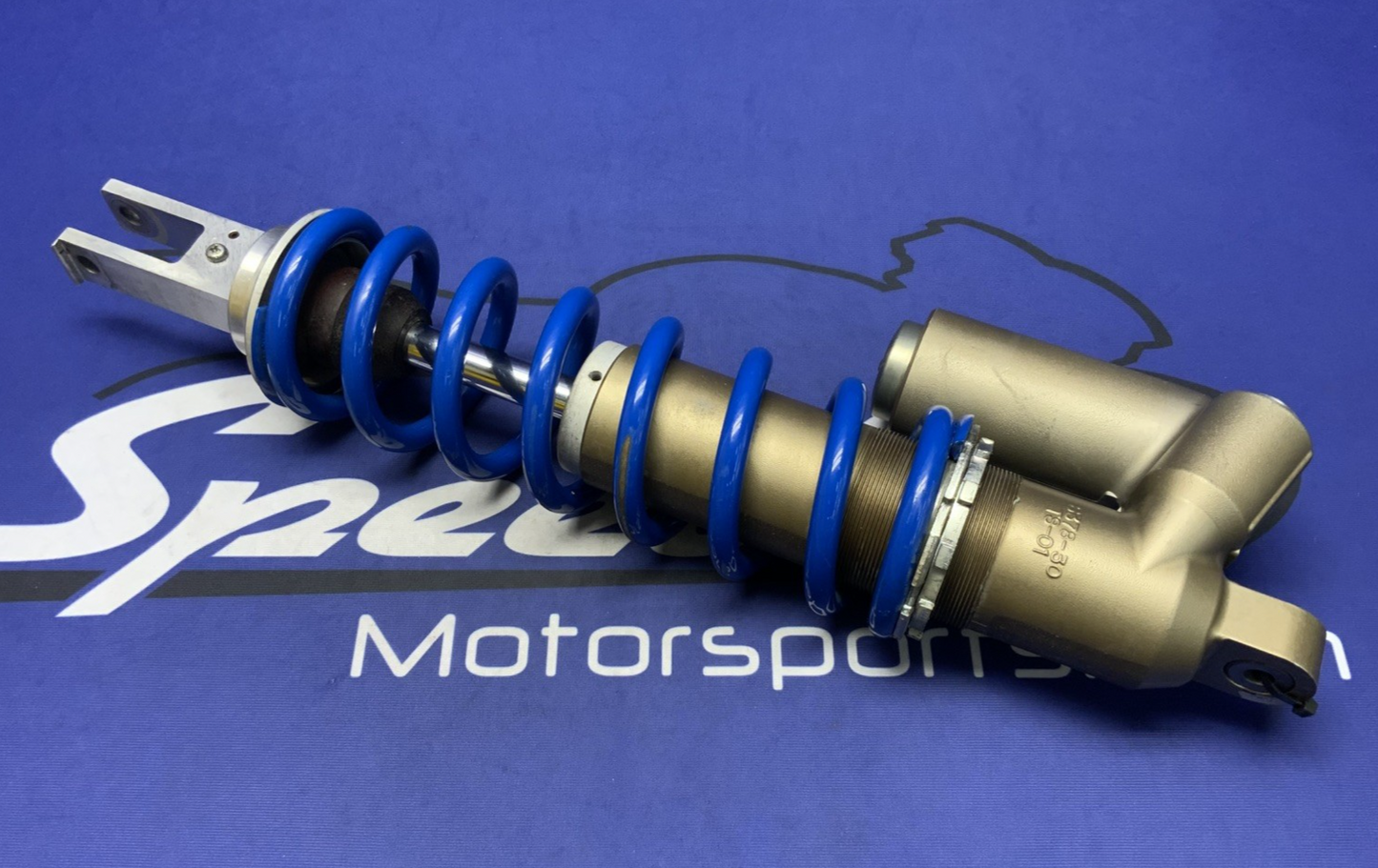 Suzuki Rear Shock Assembly (Blue) RMZ 250 2007-2009 OEM 62100-10H50-YKS