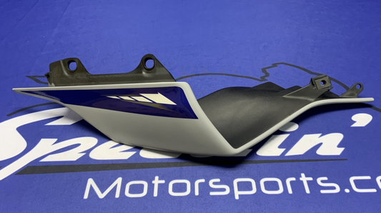 Yamaha Right Tail Fairing (Gray & Blue) YZF-R6 2017-2024 OEM BN6-W2172-50-P5