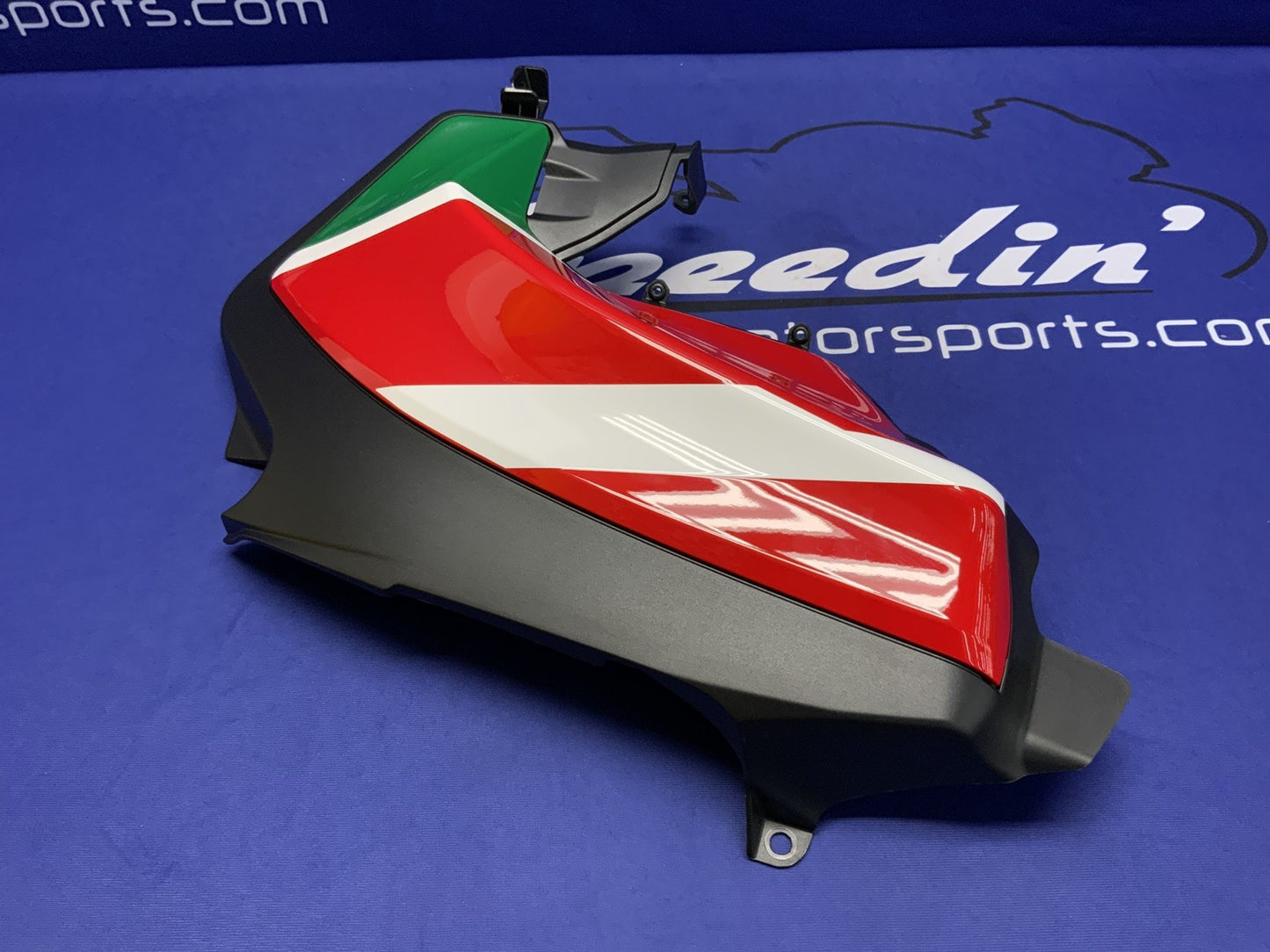 Ducati Left Tank Fairing Troy Bayliss Ed. Panigale V2 2022-2025 OEM 4801B041AB