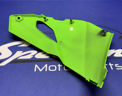 Kawasaki Left Lower Fairing (Green) ZX-4RR 2023-2026 OEM 55028-0734-777