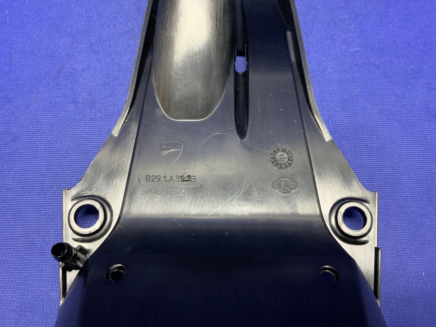 Ducati Lower Radiator Cooling Airduct Panigale V2 2020-2025 OEM 8291A352B