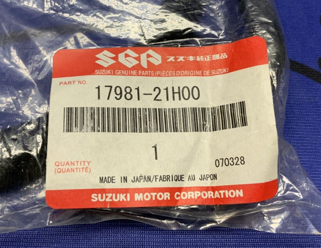 Suzuki Radiator Reservoir Tank Hose GSXR 1000 2007-2008 OEM 17981-21H00