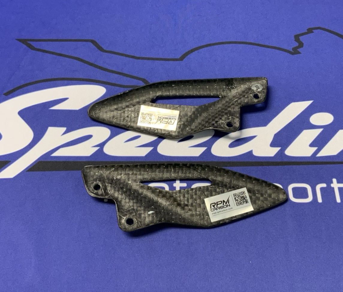 RPM Carbon Heel Guards (Carbon Fiber)Street Triple765 RS 2020-2023 TRI765-05-G-T