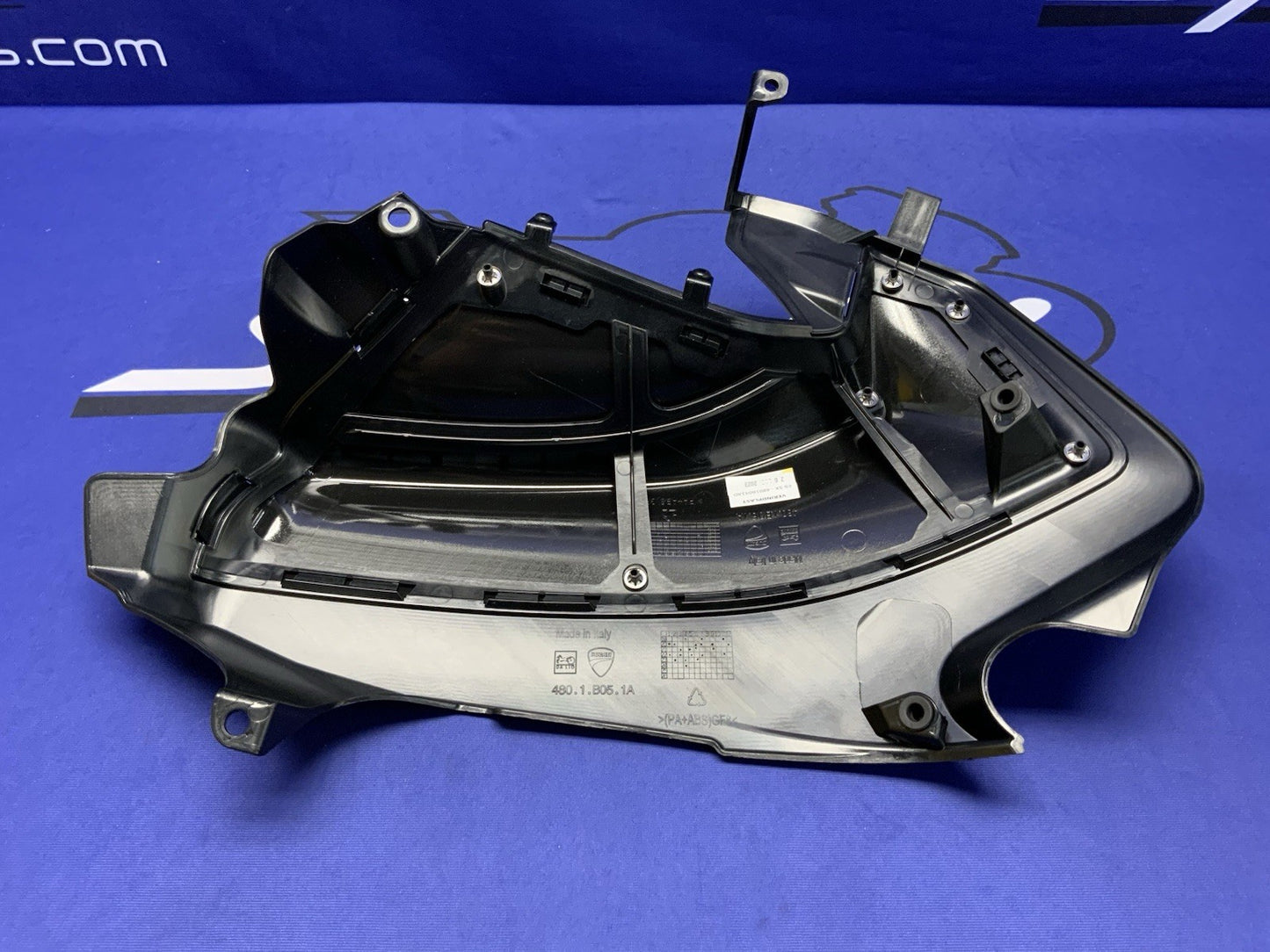 Ducati Left Tank Fairing (Thrilling Black) Panigale V2 20-25 OEM 4801B041AD-2