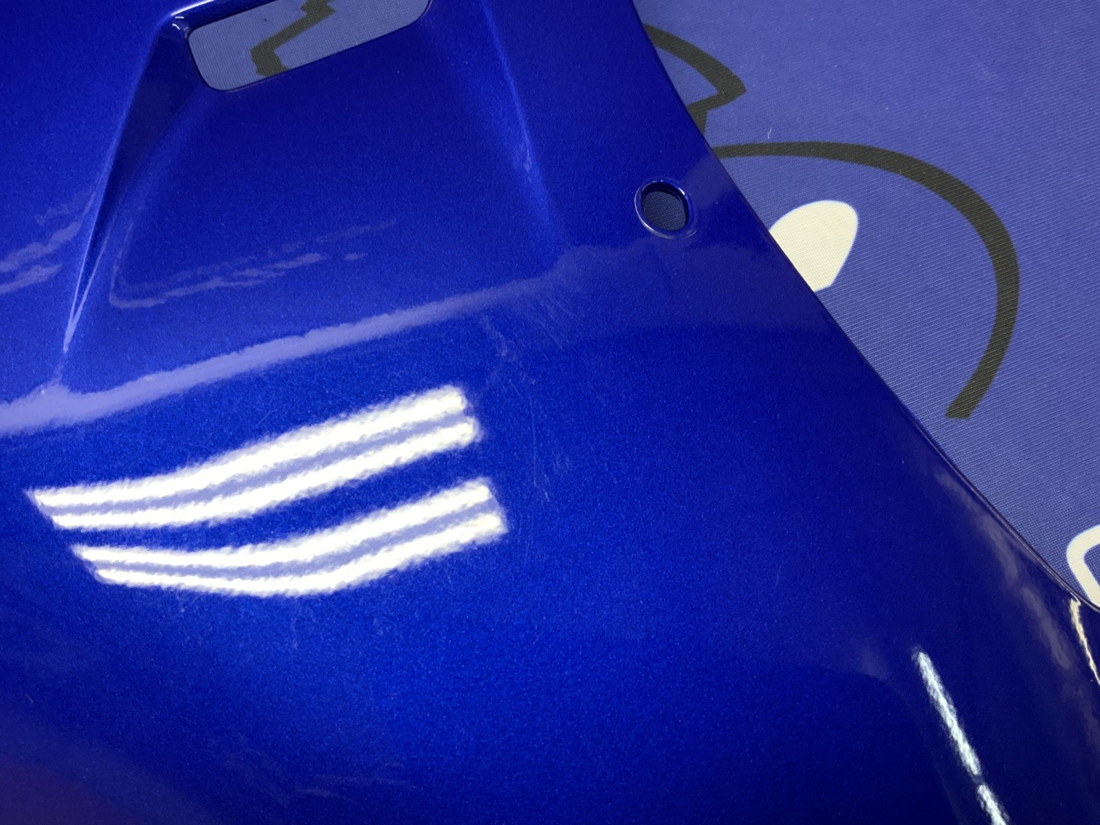 Yamaha Left Lower Fairing (Blue) YZF-R6 2017-2024 OEM BN6-W283U-90-P0