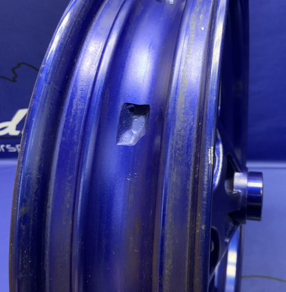 Yamaha Front Wheel Assembly (Blue) YZF-R3 2021-2026 OEM BS7-F5168-10-P0