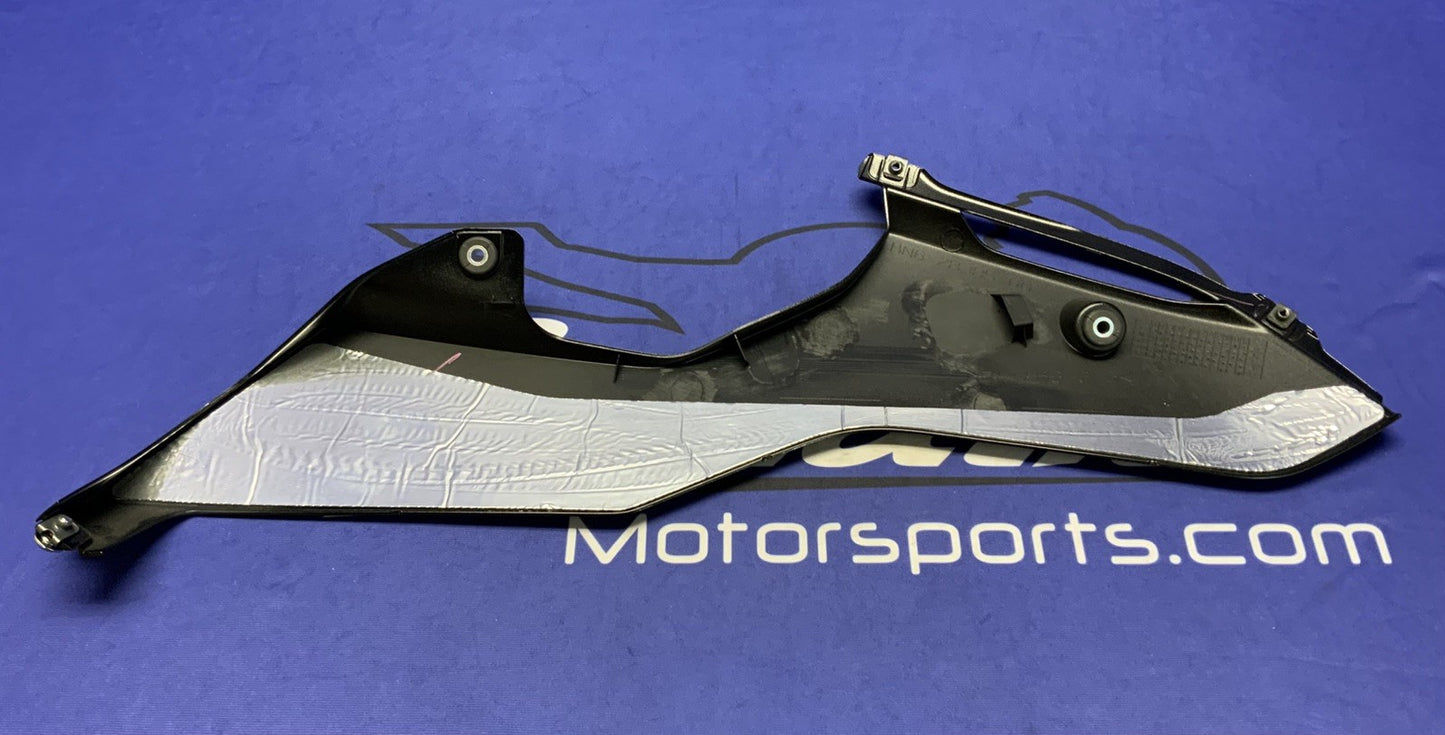 Yamaha Left Lower Fairing (Raven Black) YZF-R6 2017-2026 OEM BN6-28385-00-P1-4