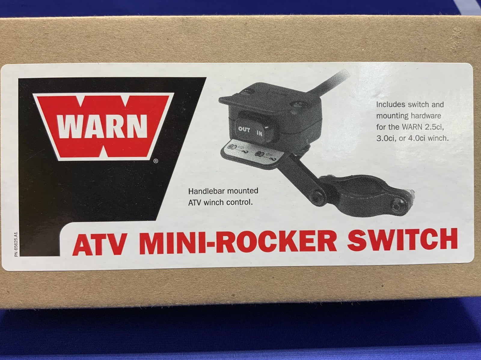 WARN Rocker Switch for Winch Universal 107491