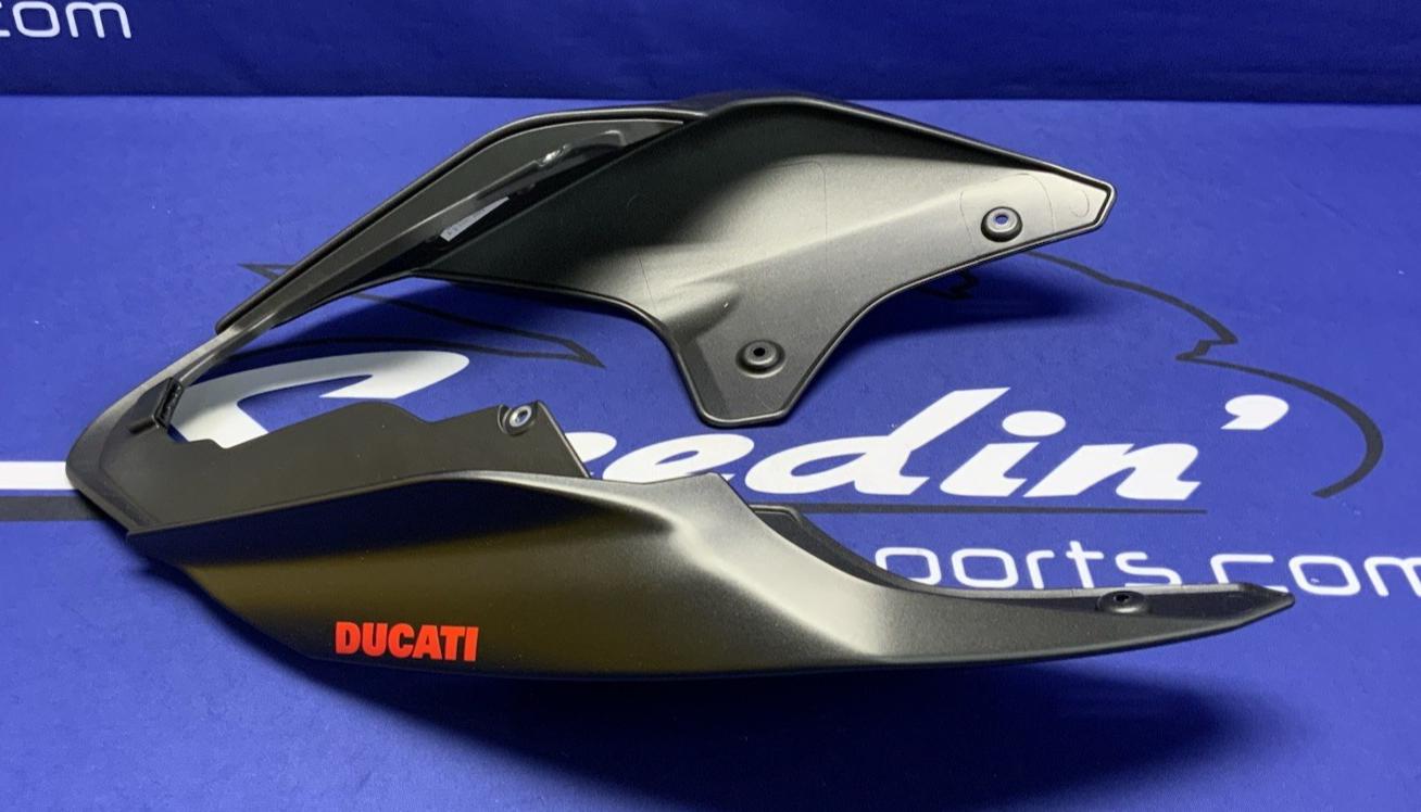 Ducati Rear Tail Fairing Assembly (Black) Panigale V2 20-25 OEM 48222551AS