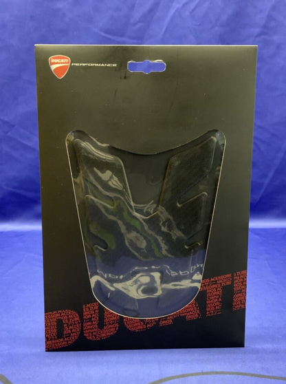 Ducati Performance Carbon Fuel Tank Guard Hypermotard 821 2013-15 OEM 97480021A