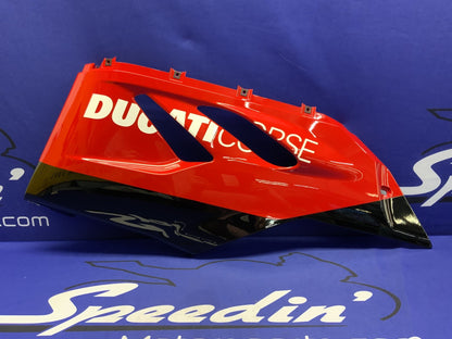 Ducati Left Lower Fairing (Anniversary Red) Panigale V2 2022-2025 OEM 48013761AD