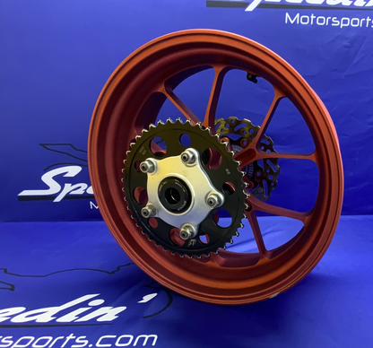 Aprilia Rear Wheel W/ BrakeTech Rotor/Captive Spacer RSV4 2015-2018 OEM 2B002033