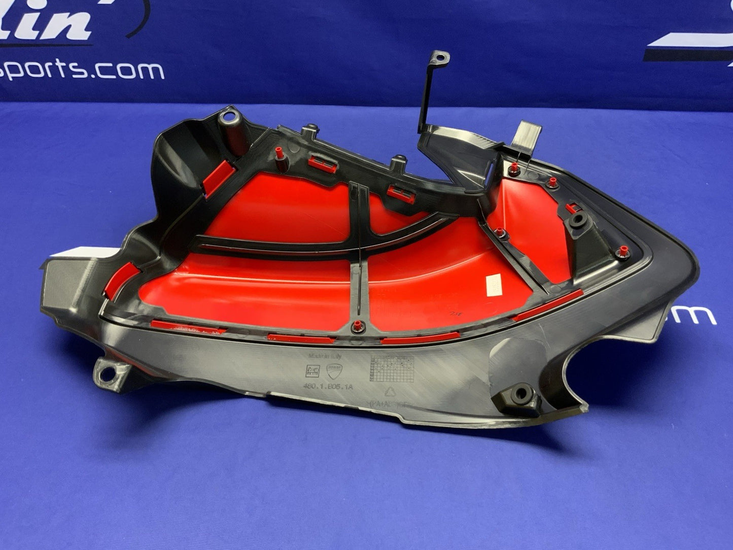 Ducati Left Tank Fairing Ducati Red Panigale V2 2020-2025 OEM 4801B041AA