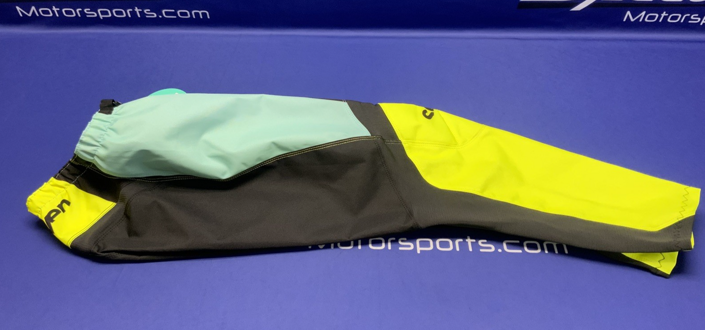 Seven Vox Aperture Pants Flo Yellow/ Blue (Size 30) 2330081-740-30