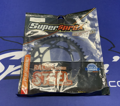 Supersprox Rear Edge Sprocket 43T (Black) YZF-R6 2006-2018 RFA-480-43-BLK