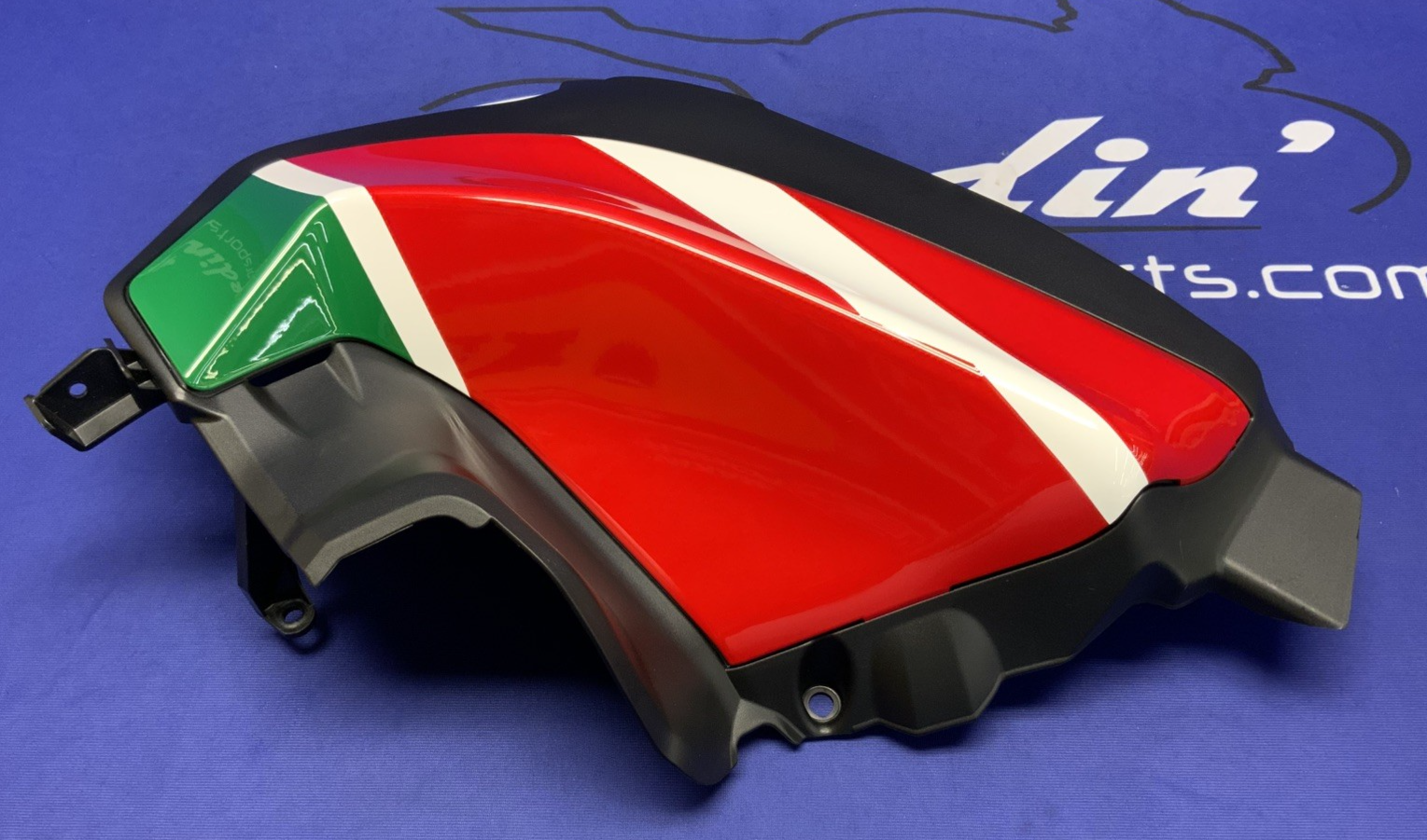 Ducati Right Tank Fairing Troy Bayliss Ed. Panigale V2 2022-2025 OEM 4801B012AB