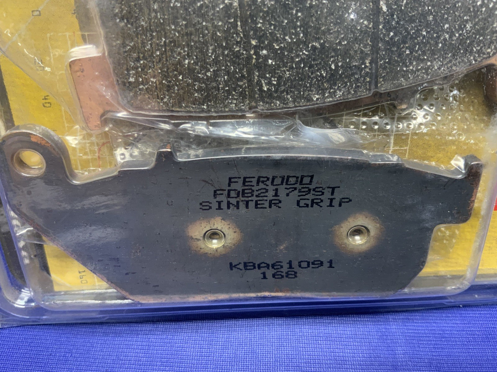 Ferodo Road Sinter Grip Brake Pads Harley Davidson Sportster 883 04-13 FDB2179ST