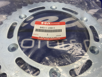 Suzuki Rear Sprocket DR350S 1990-1996 520 43 Tooth OEM 64511-22D11
