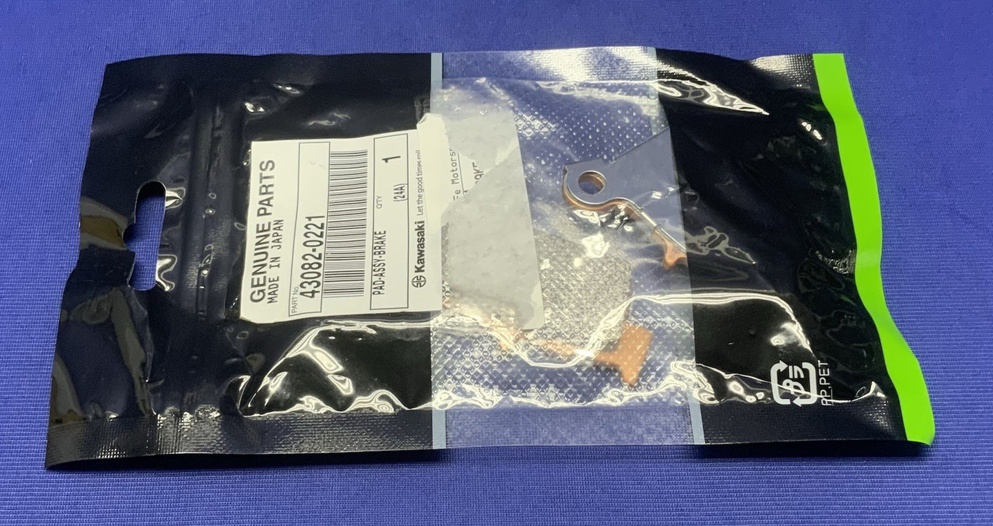 Kawasaki Rear Brake Pad Set KX450 2024-2026 OEM 43082-0221