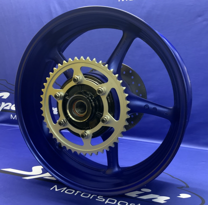 Yamaha Rear Wheel Assembly (Blue) YZF-R6 2008-2016 OEM 5SL-25338-00-P3