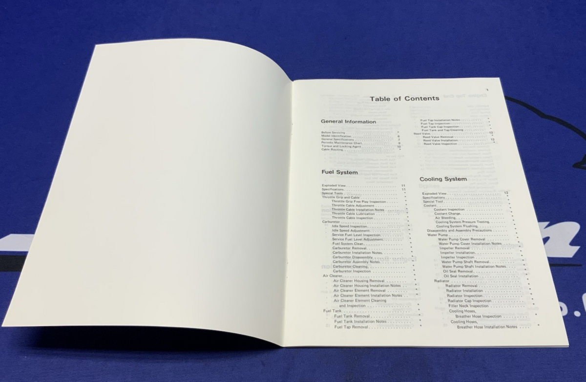 Kawasaki KX500 Service Manual 1990-1991 OEM 99924-1132-52