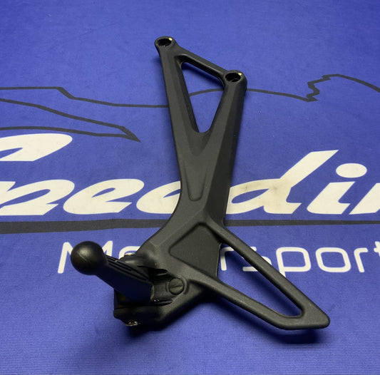 MV Agusta Left Passenger Foot Rest Assy F3 Rosso, F3RR 2021 OEM 80A0C4835