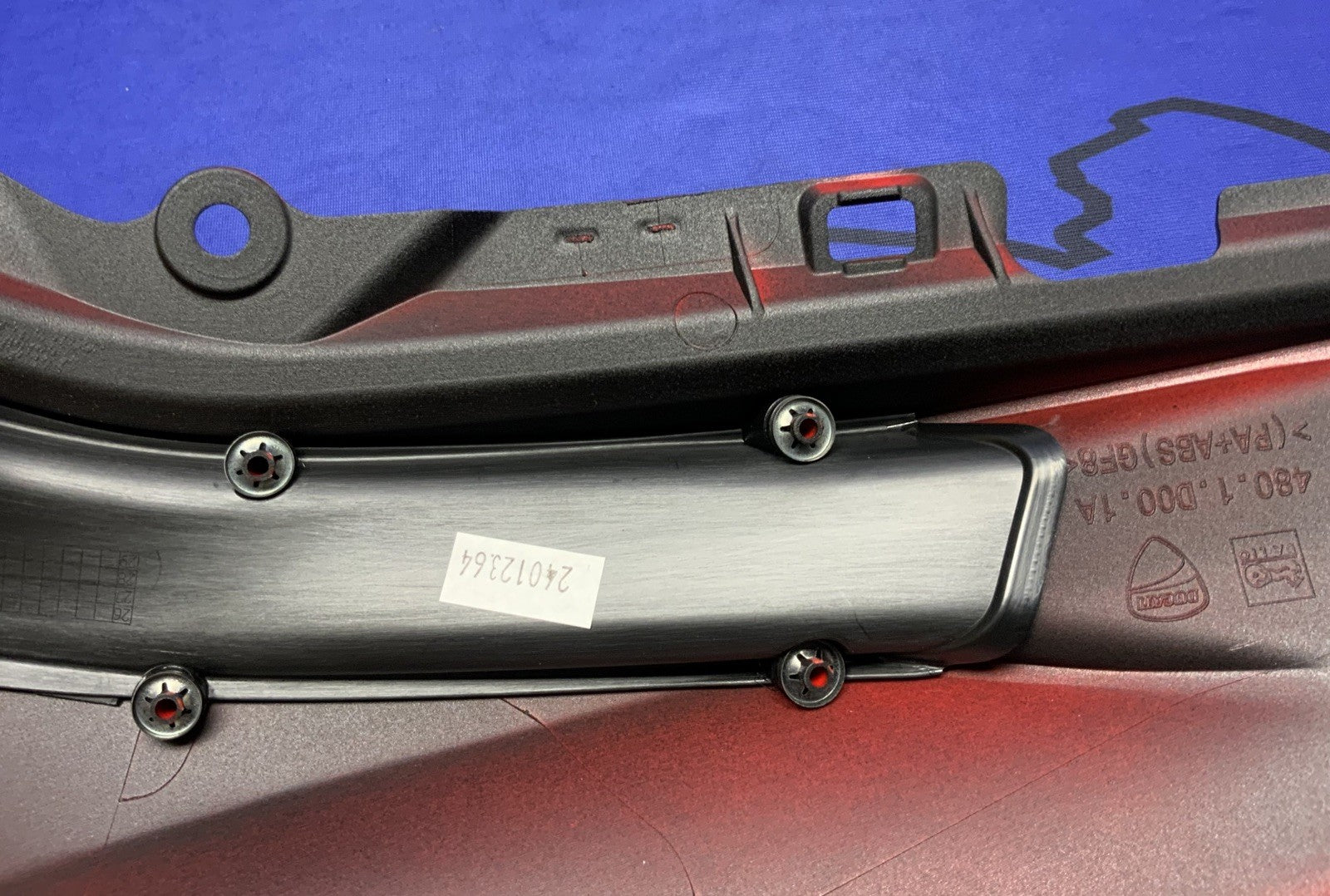 Ducati Right Tank Cover Fairing Multistrada V4 2023-2025 OEM 480PD002AC