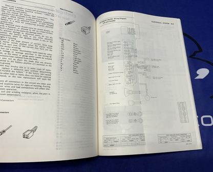 Kawasaki Ninja ZX-10 Service Manual 1988-1990 OEM 99924-1098-02