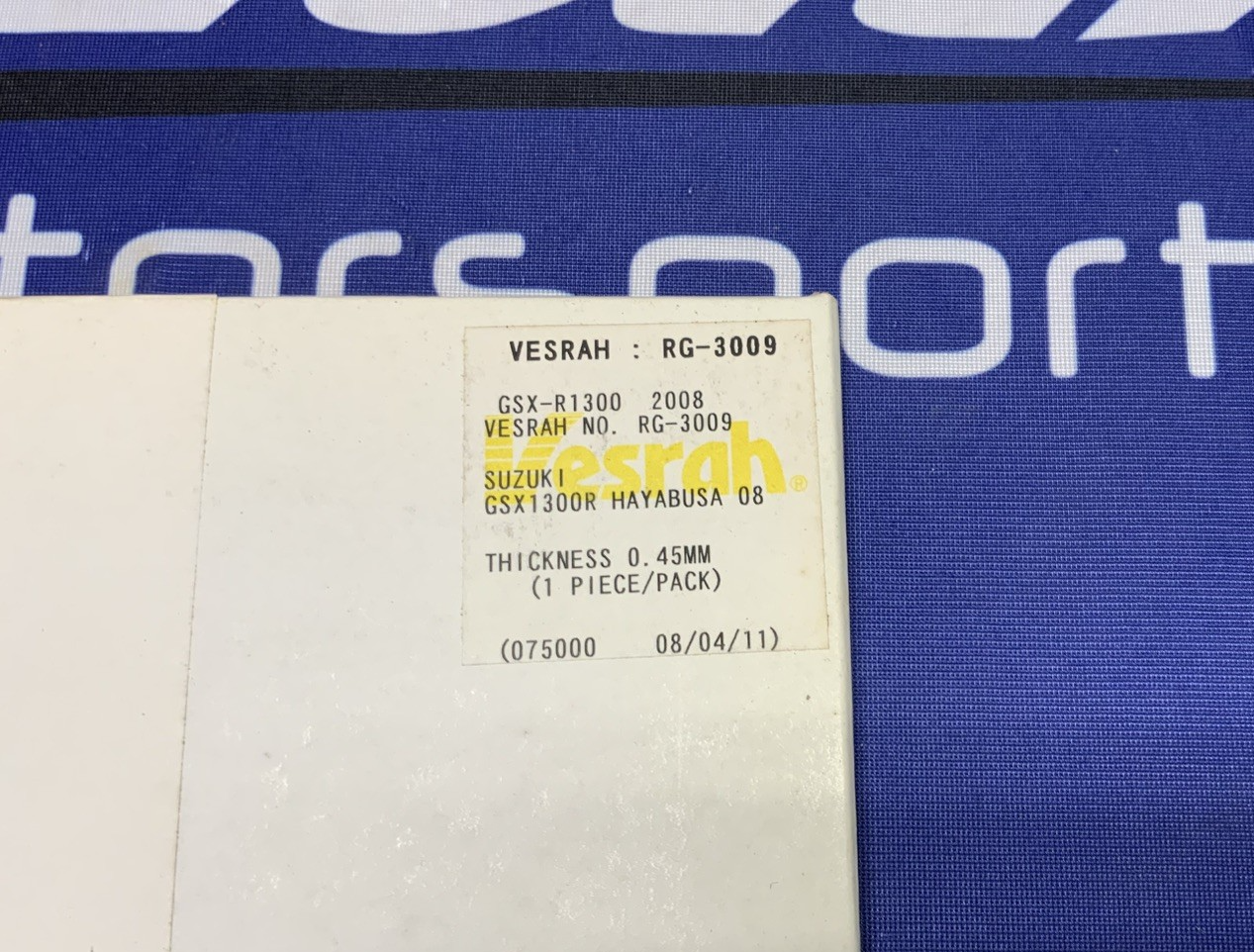 Vesrah Cylinder Head Gasket 0.45mm Hayabusa 2008-2017 RG-3009