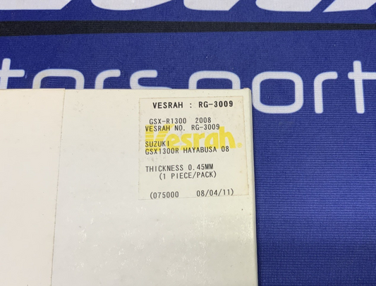 Vesrah Cylinder Head Gasket 0.45mm Hayabusa 2008-2017 RG-3009