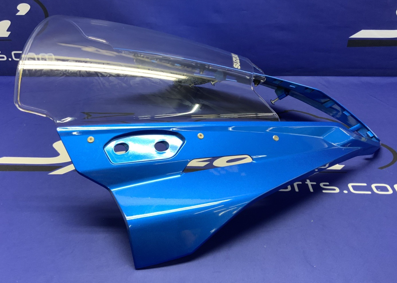 Suzuki Front Cowling W/ Windscreen(Triton Blue) GSX-8R 24-26 OEM 94410-25L01-6CX