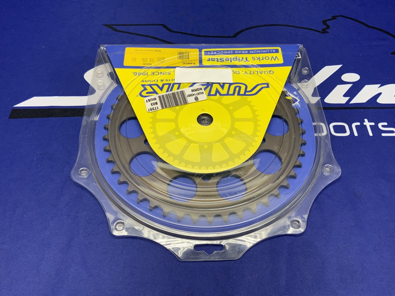 Sunstar Aluminum Sprocket Suzuki GSX-R 600/750 2001-2009 520 47 Tooth 5-349747