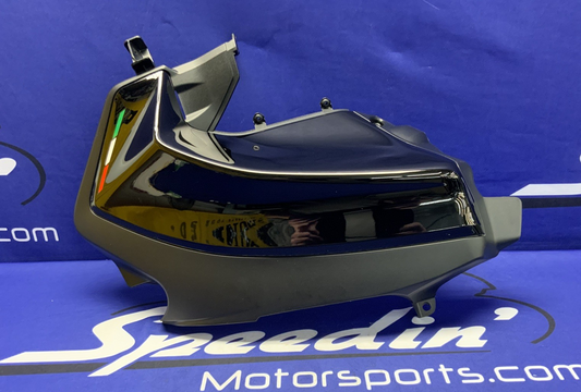 Ducati Left Tank Fairing (Thrilling Black) Panigale V2 20-25 OEM 4801B041AD-1