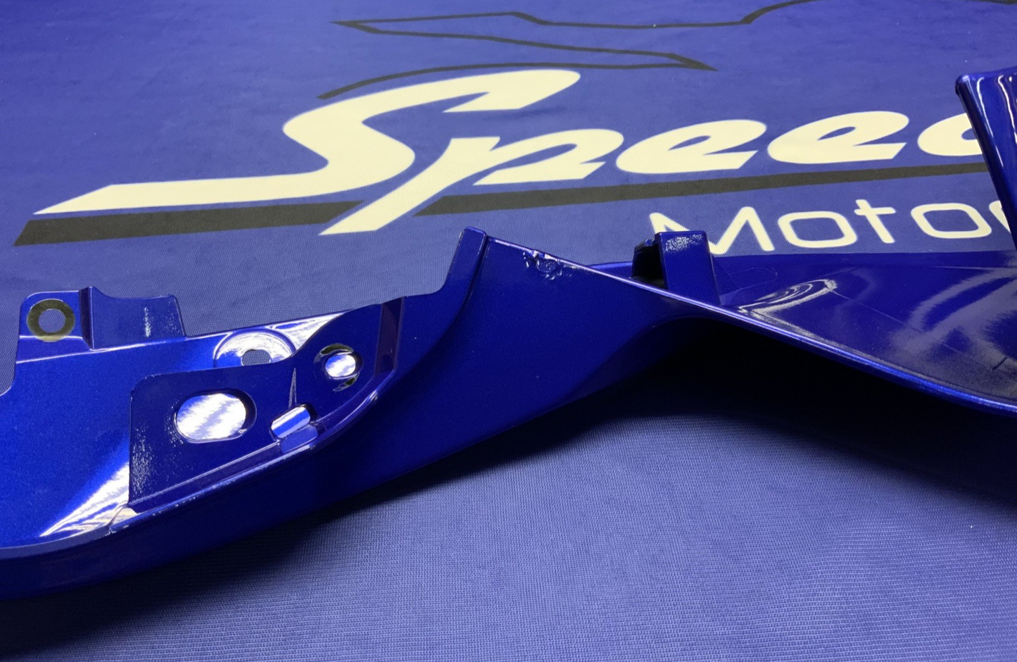 Yamaha Left Tail Fairing (Blue) YZF-R7 2022-2025 OEM BEB-21711-00-P0
