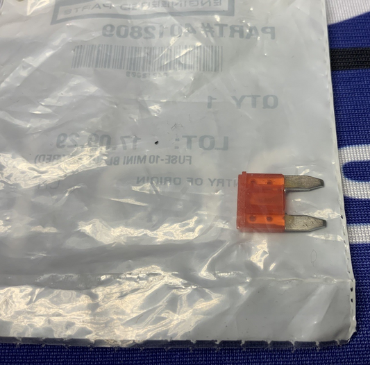 Polaris 10-AMP Mini Blade Fuse RZR 800 2008-2026 OEM 4012809