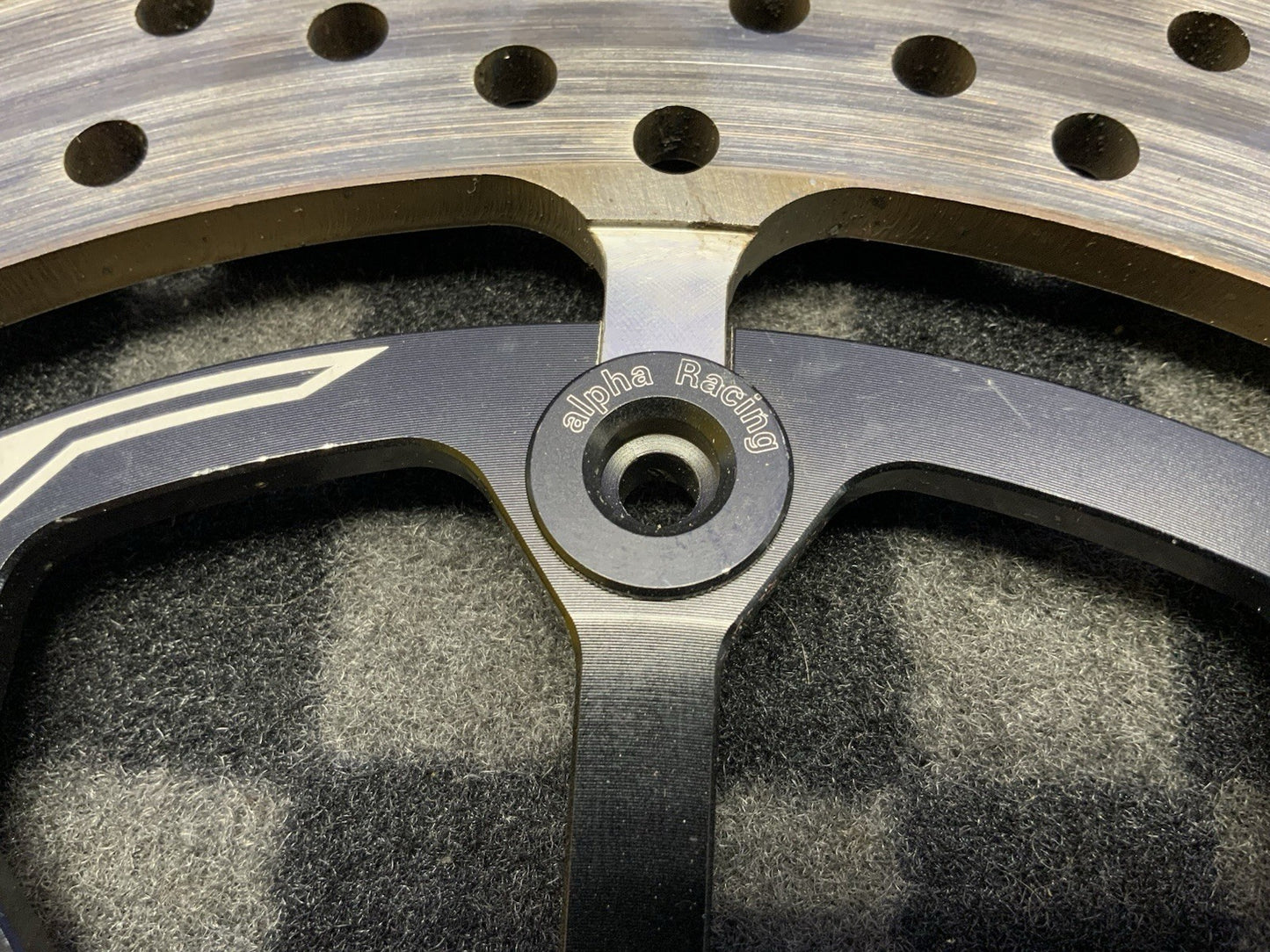 Alpha Racing 320x7mm EVO Brake Rotor Set BMW M1000RR 2021-2025 3411B303C02