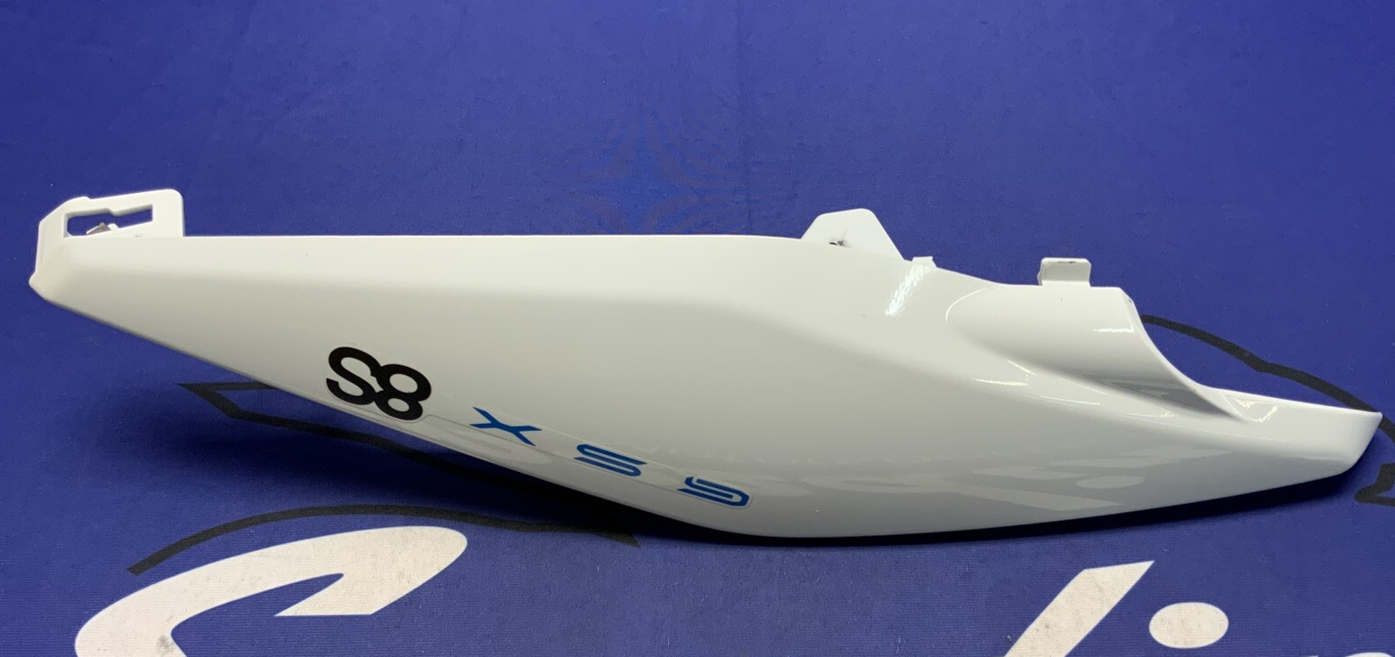 Suzuki Left Rear Frame Cover (White) GSX-8S/R 2023-2025 OEM 47210-25L00-QT7