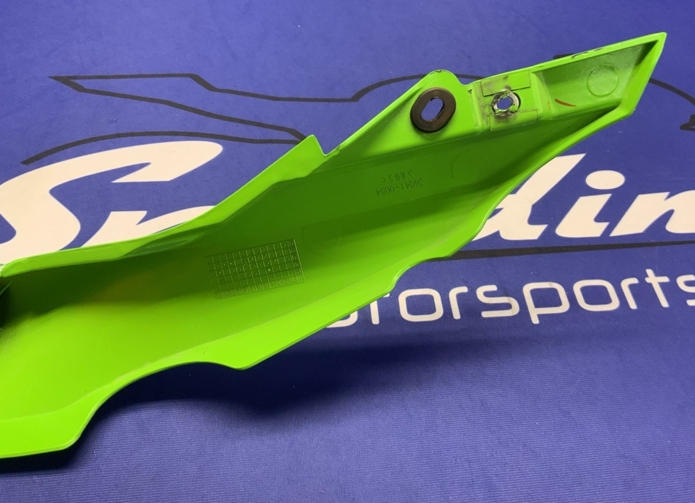 Kawasaki Left Tail Cover (Lime Green) Ninja ZX-4RR 2023-2026 OEM 36041-0054-777