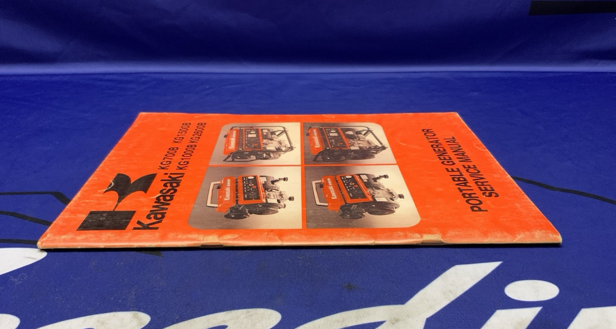 Kawasaki KG700/1000B Service Manual 1977-1982 OEM 99964-0019-01
