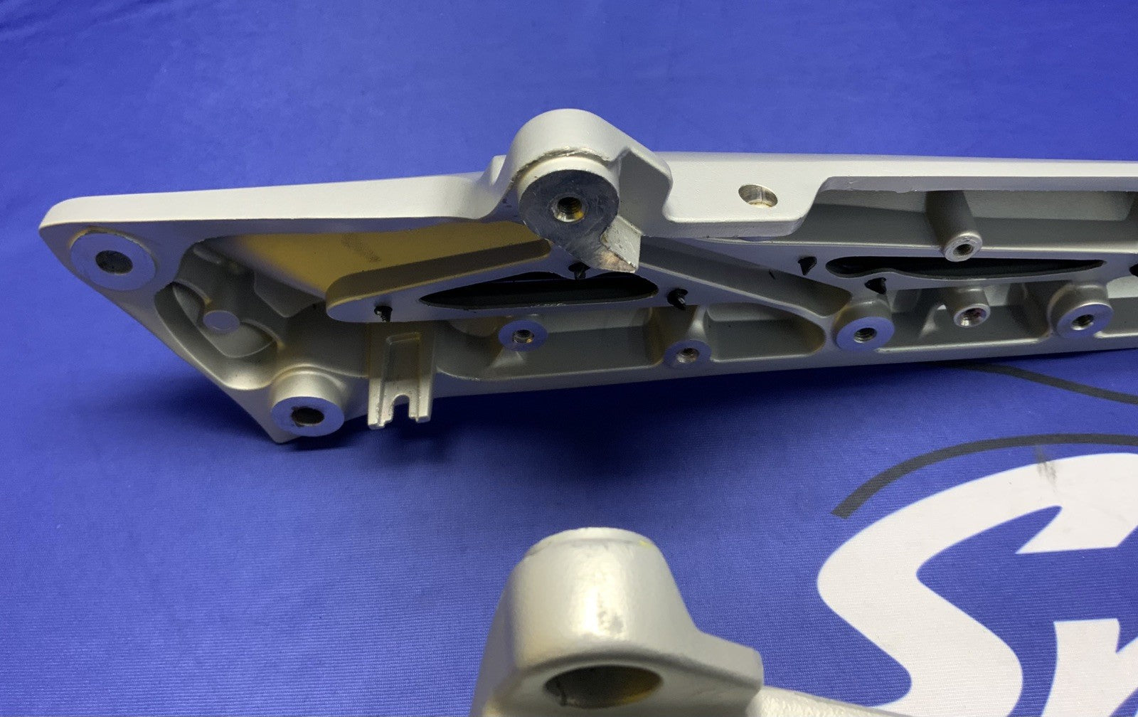 Triumph Rear Subframe Assembly (Silver) Street Triple RS 2023-2026 OEM T2073626