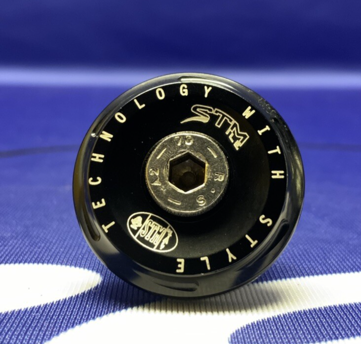 STM Ducati Frame Hole Protection Cap 21mm (Black) SDU-N110