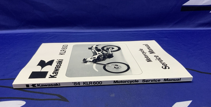 Kawasaki KLR600 Service Manual 1984 OEM 99924-1050-01