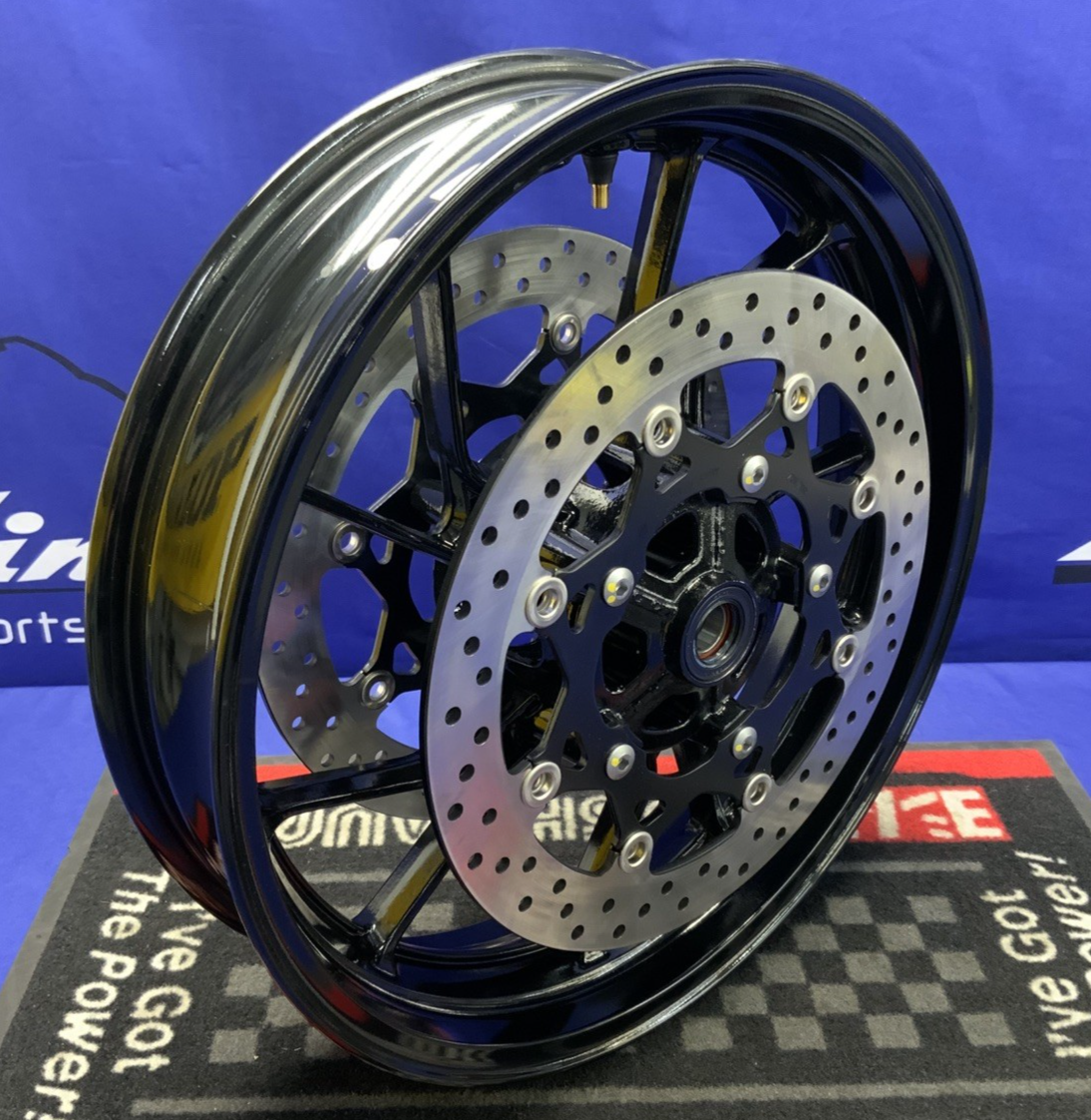 Suzuki Front Wheel W/ Rotors(Gloss Black) GSX-8R 2024-2026 OEM 54111-25L00-019-2