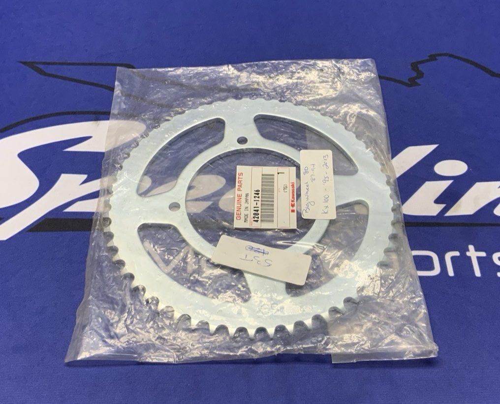 Kawasaki Rear Wheel Drive Sprocket KX100 1995-2021 OEM 42041-1246