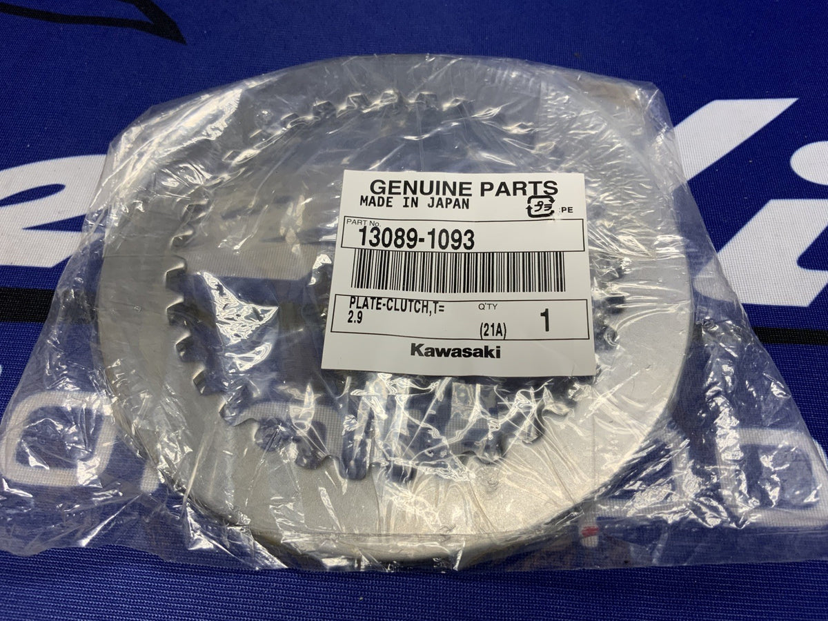 Kawasaki Steel Clutch Plate Ninja ZX-10R 2004-2024 OEM 13089-1093