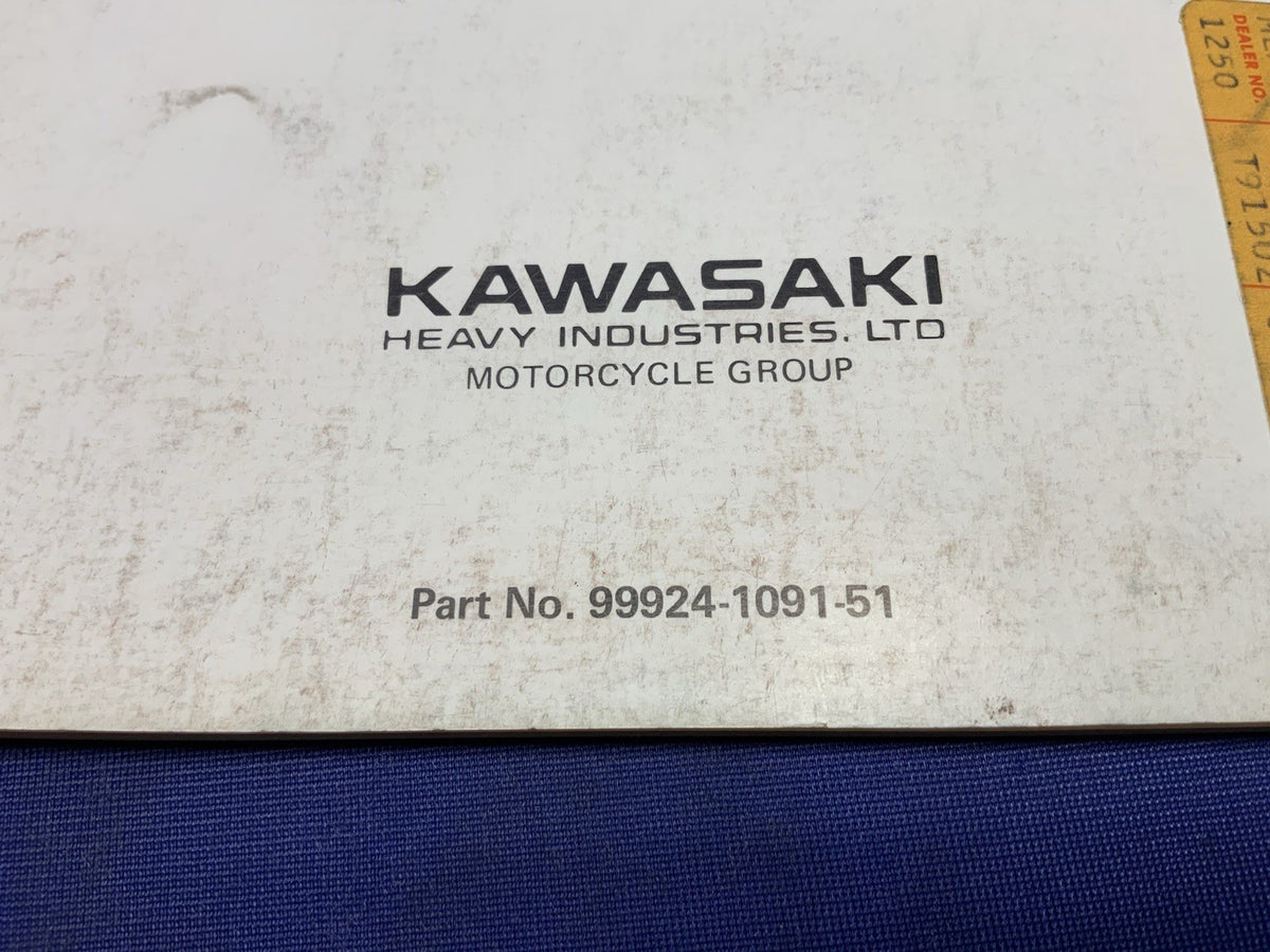 Kawasaki Jet Ski JS440 Service Manual 1984-1987 OEM 99924-1091-51