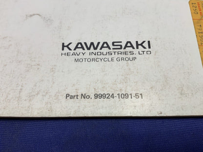 Kawasaki Jet Ski JS440 Service Manual 1984-1987 OEM 99924-1091-51